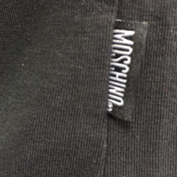 Moschino Women's Black Short Sleeve Top Size 14 - Picture 8 of 8